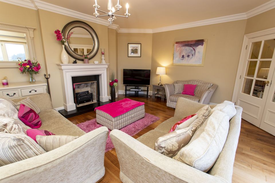 A reception room at Glasmor Country House, Ballyfinnane, Firies, Co Kerry